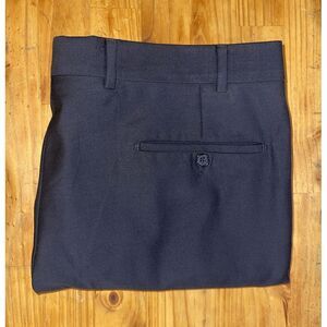 ANGELICO‎ CHIARI 100% Wool Super 100's Italy Mens Dress Pants Slacks 36x28.5